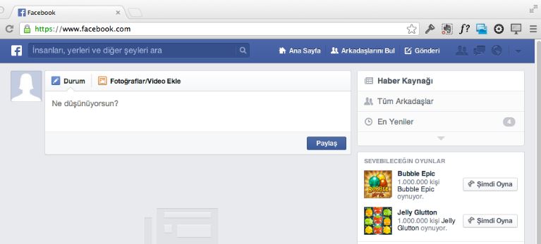 Facebook Sayfa Oluşturma