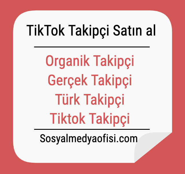 tiktok takipçi