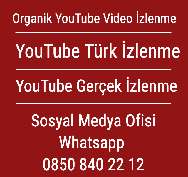 youtube izlenme