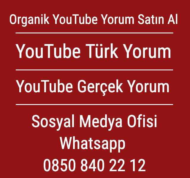 youtube yorum satın al