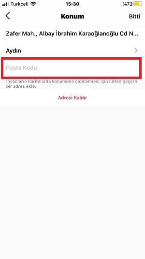 Profile Biyografi Nasıl Eklenir