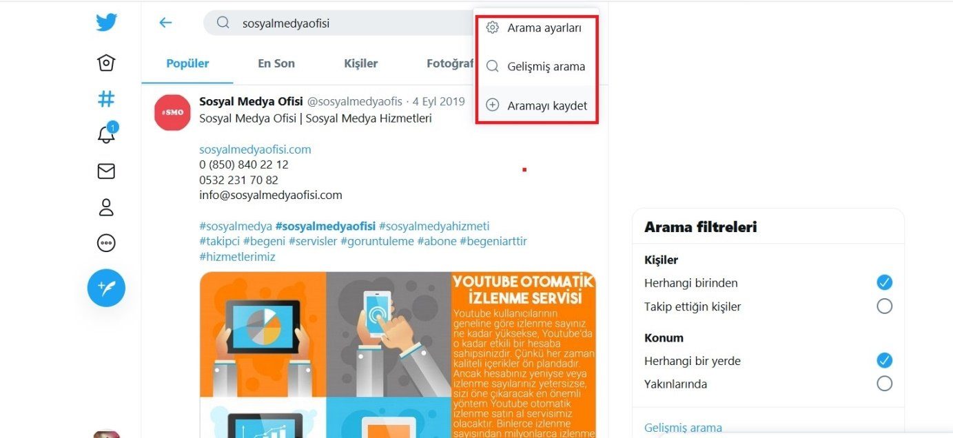 Twitter Arama Geçmişi Nasıl Silinir?