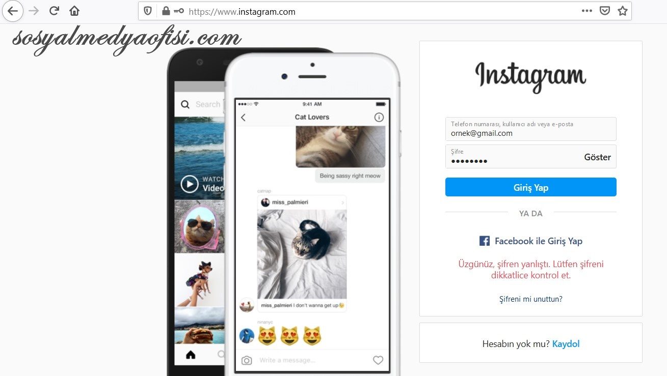 İnstagram Hesabıma Giriş Yapamıyorum