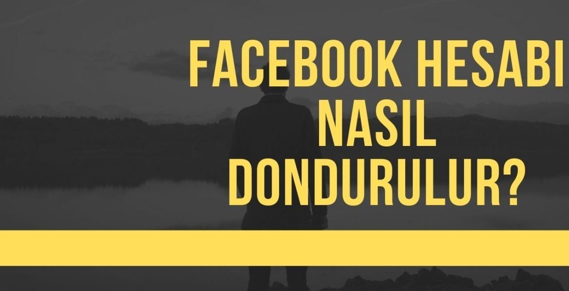 Facebook Hesabı Nasıl Dondurulur? Tatil Modu