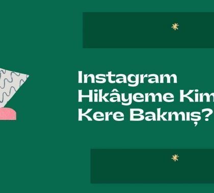 Instagram Hikâyeme Kim Kaç Kere Bakmış?